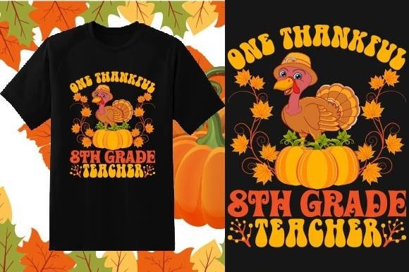 8th Grade Teacher Thanksgiving Day Graphics
