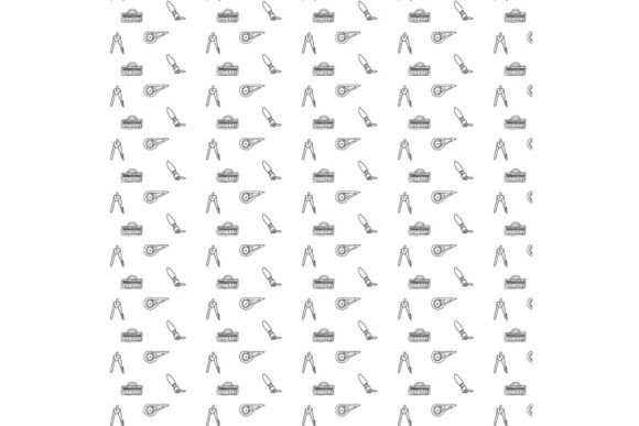 Pattern School Icon Design Background