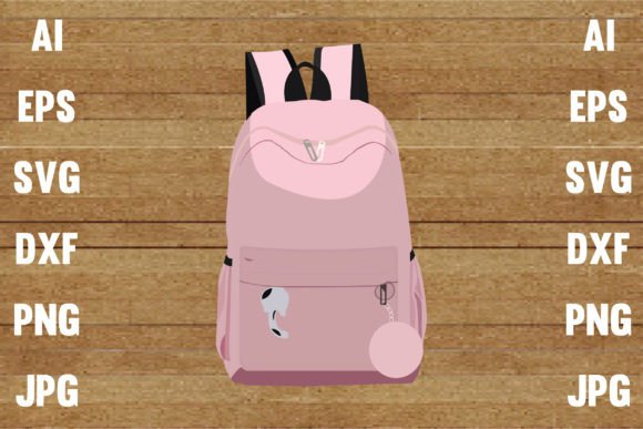 School Bag: Graphics and Print Templates