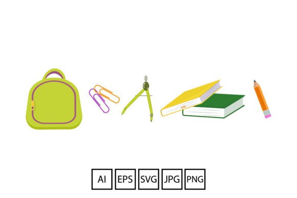 School Equipment Graphics & Illustrations