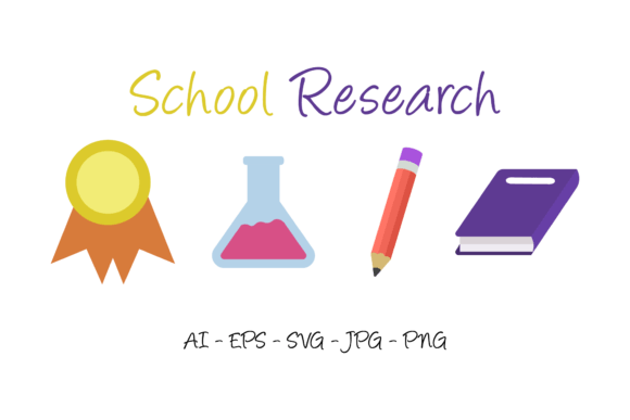 School Research Graphics & Illustrations
