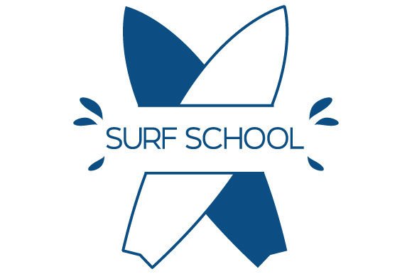 Surf School Logo: A Versatile Crafts Asset for School Amp Branding
