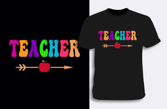 Teacher T-shirt Design 1: Graphics for T-Shirt Designs