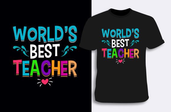 Teacher T-shirt Design 3: Graphics for T-Shirt Designs